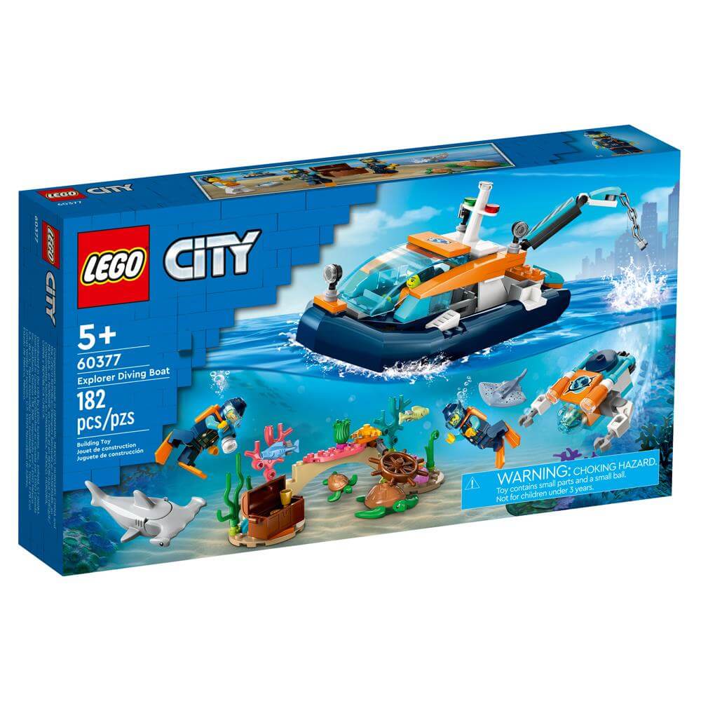 Lego City Explorer Diving Boat 60377